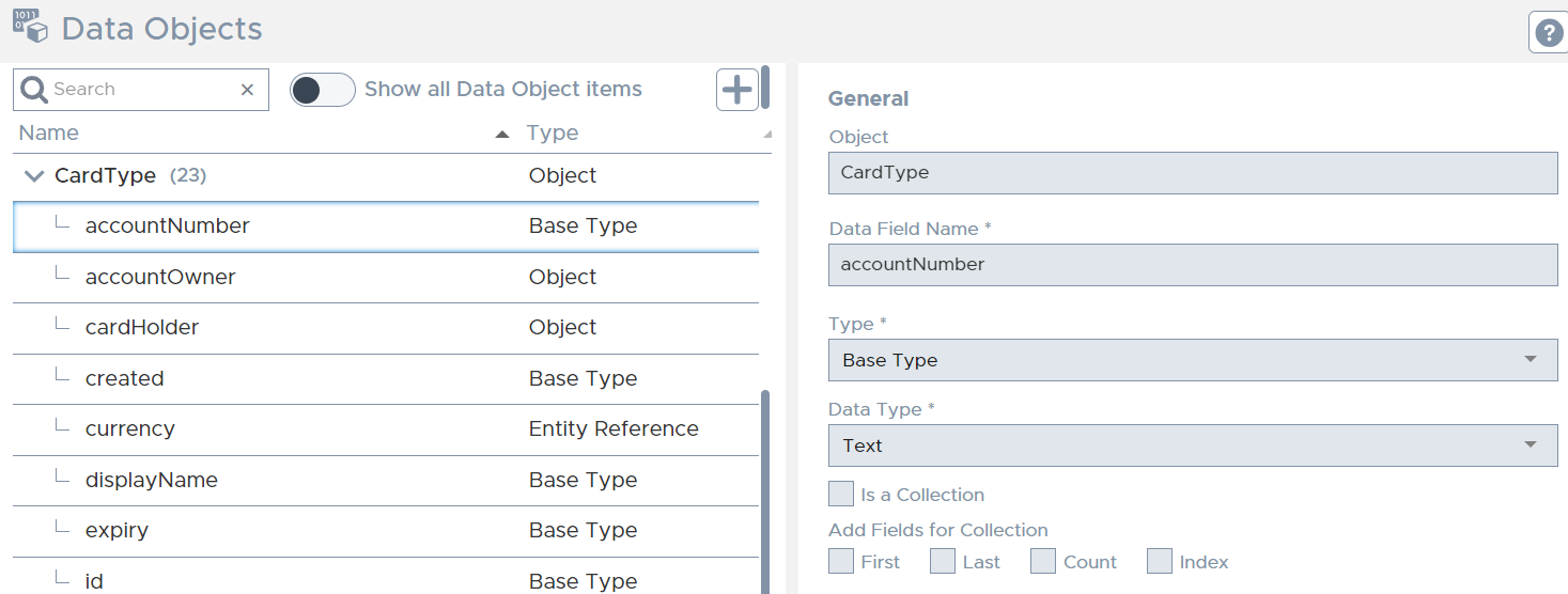 Docucom Data Structure